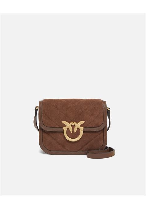 love box bag mini suede PINKO | 104297 A2JHL74V